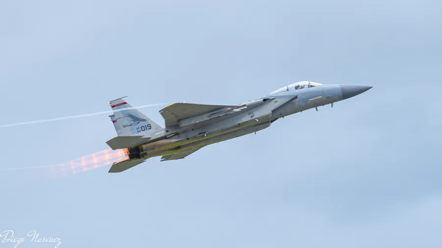 F-15 Eagle Afterburner Climb